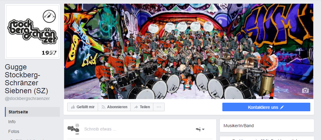 Facebook Seite Stockberg-Schränzer